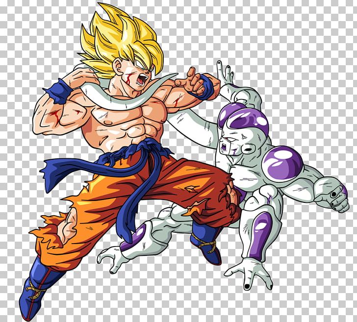 Goku Frieza Vegeta Gohan Super Saiya Png Clipart Anime Art Cartoon