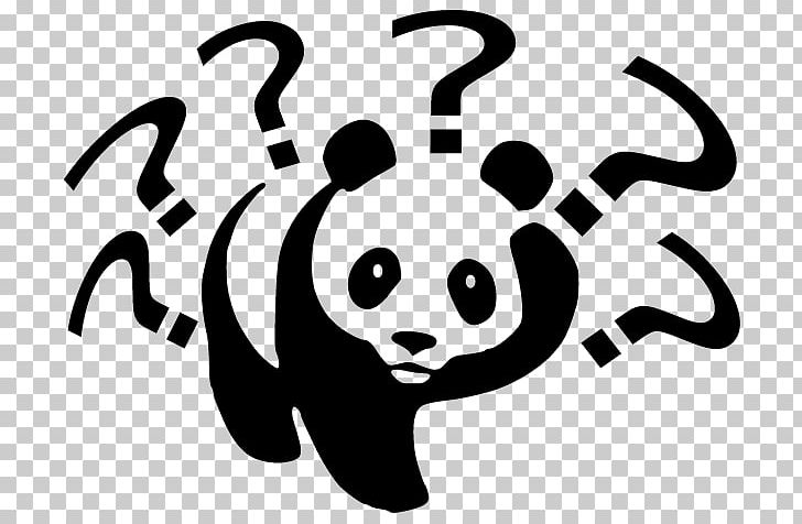 Question Mark Computer Icons Giant Panda PNG Clipart Artwork Black