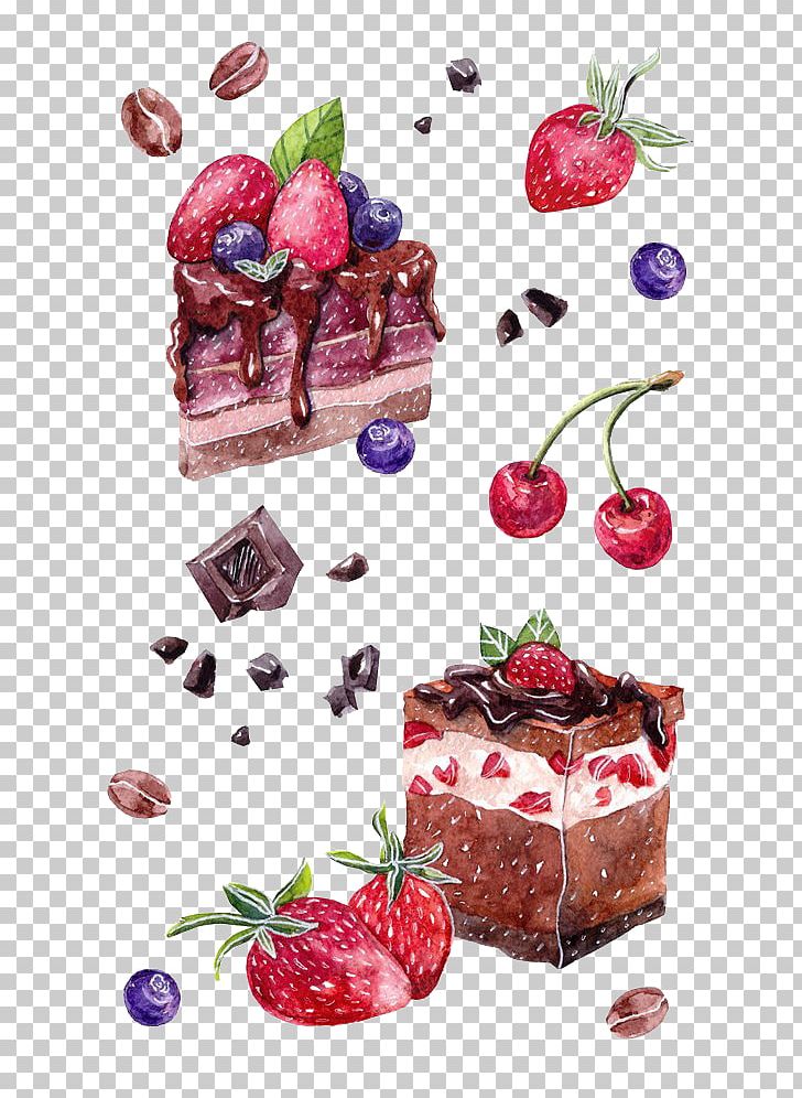 Fruitcake Strawberry Cream Cake Shortcake Tart Torte PNG Clipart