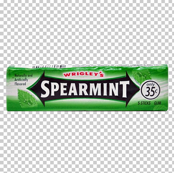 Chewing Gum Mentha Spicata Wrigley S Spearmint Wrigley Company Extra