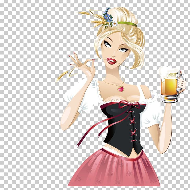 Beer Oktoberfest German Cuisine Girl PNG, Clipart, Anime Girl, Art, Baby Girl, Beer In Germany, Fashion Design Free PNG Download