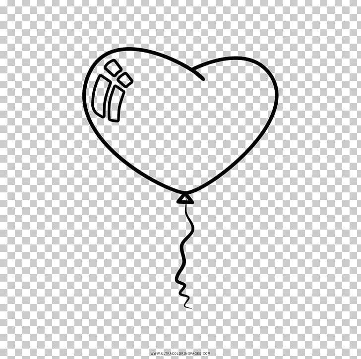 Drawing Toy Balloon Heart Coloring Book PNG, Clipart, Adibide, Area, Balloon, Black And White, Chart Free PNG Download