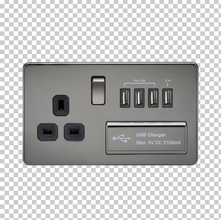 Battery Charger AC Power Plugs And Sockets Network Socket Electrical Switches USB PNG, Clipart, Ac Power Plugs And Sockets, Adapter, Computer Hardware, Data, Electrical Connector Free PNG Download