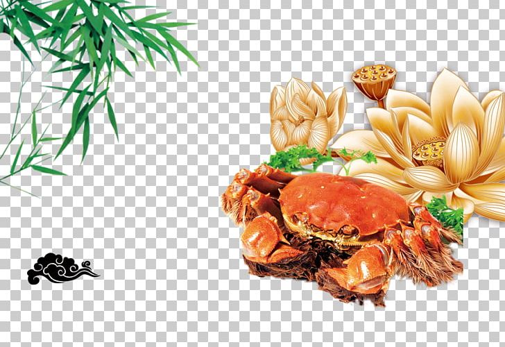 Dungeness Crab Chinese Mitten Crab Chinese Cuisine Photography PNG, Clipart, Animals, Animal Source Foods, Bamboo Leaves, Chinese Mitten Crab, Crab Free PNG Download