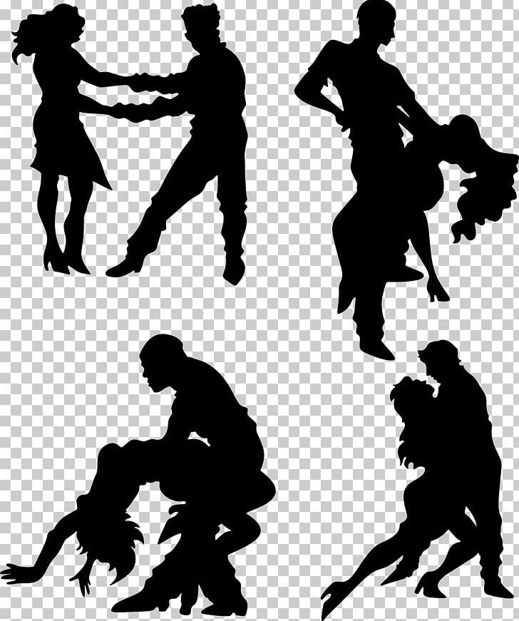 Ballroom Dance Modern Dance Swing Partner Dance PNG, Clipart, Animals, Art Dance, Ballroom Dance, Black And White, Couple Free PNG Download
