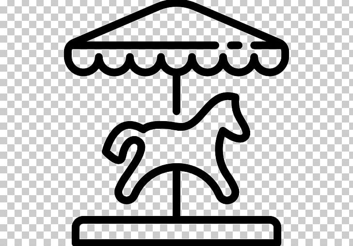 Carousel Computer Icons PNG, Clipart, Amusement Park, Area, Black, Black And White, Carousel Free PNG Download