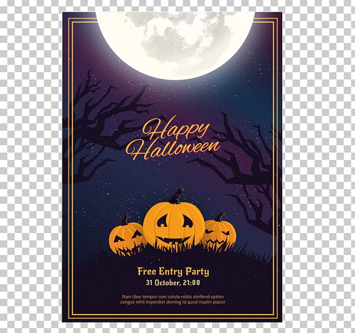 Halloween Flyer Party Poster PNG, Clipart, Advertising, Birthday Party, Brand, Computer Icons, Download Free PNG Download