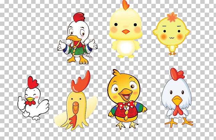 Chicken Cartoon Illustration PNG, Clipart, Animals, Animation, Art, Beak, Bird Free PNG Download