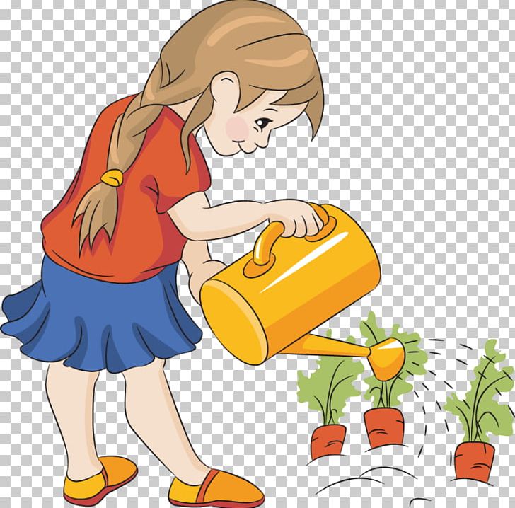 Watering Cans Garden PNG, Clipart, Arm, Boy, Cartoon, Child, Drawing Free PNG Download