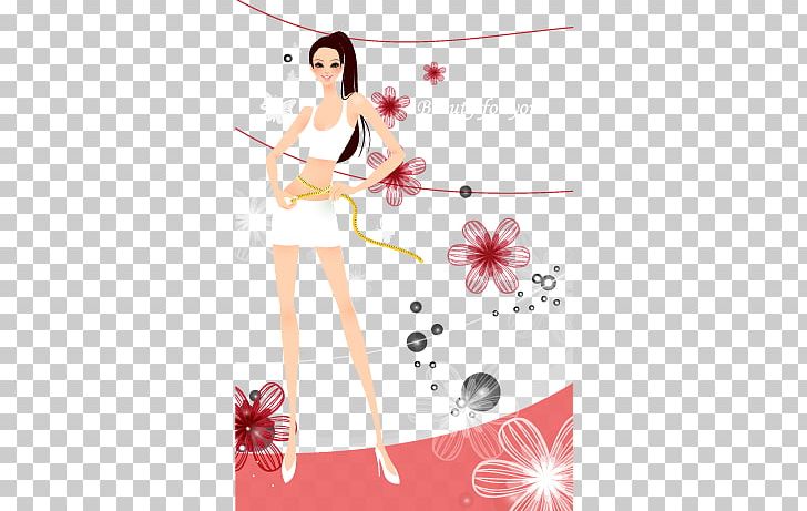 Woman Poster Illustration PNG