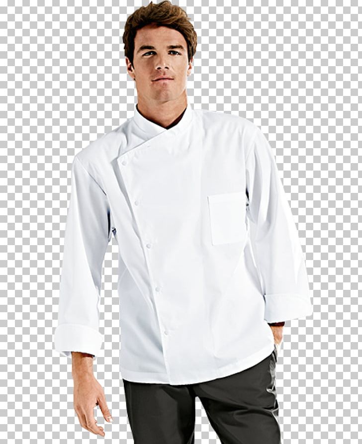 T-shirt Coat Chef's Uniform Jacket Sleeve PNG, Clipart, Button, Chef, Chefs Uniform, Clothing, Coat Free PNG Download