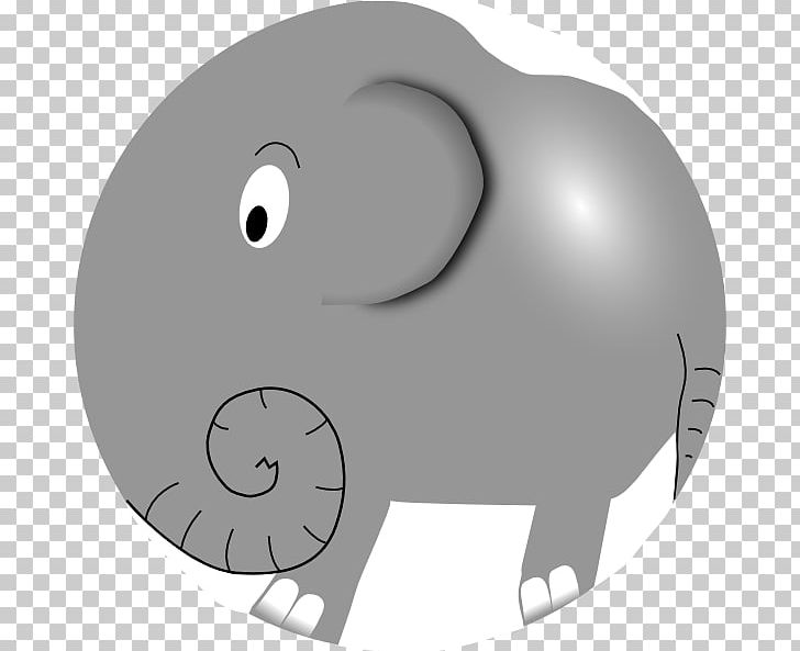 Cartoon Elephant PNG, Clipart, African Elephant, Black And White, Carnivoran, Cartoon, Child Free PNG Download