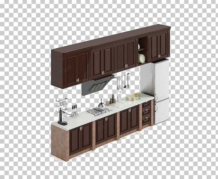 Kitchen Cabinet Cabinetry Refrigerator PNG, Clipart, Angle, Brown, Cabinet, Cabinetry, Cabinets Free PNG Download