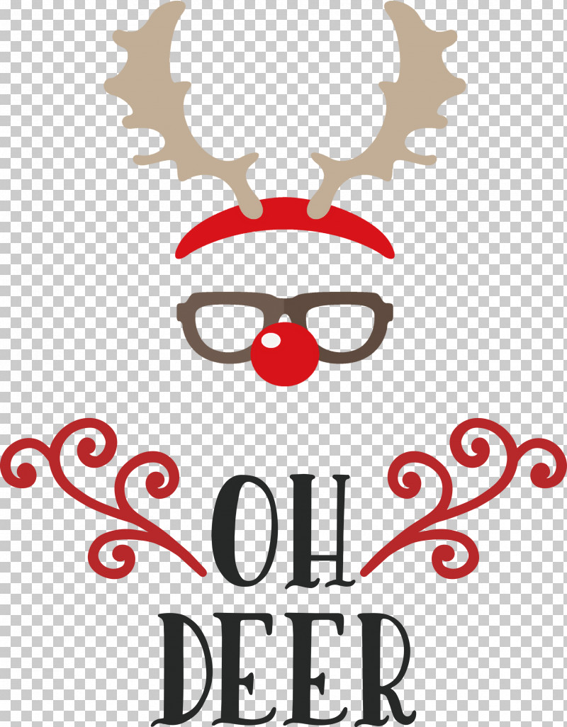 OH Deer Rudolph Christmas PNG, Clipart, Christmas, Christmas Archives, Deer, Logo, Meter Free PNG Download