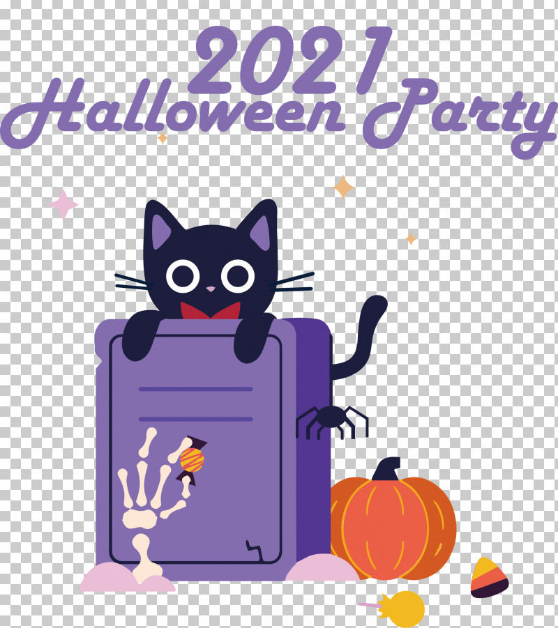 Halloween Party 2021 Halloween PNG, Clipart, Cartoon, Cat, Halloween Party, Harlow, Kitten Free PNG Download