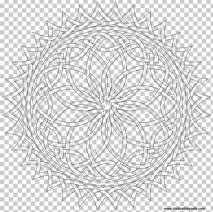 Coloring Book Mandala Adult PNG, Clipart, Adult, Area, Art Therapy, Black And White, Book Free PNG Download