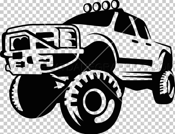 Motor Vehicle Tires Pickup Truck Car Mud Bogging PNG, Clipart, Automotive Design, Automotive Exterior, Automotive Tire, Automotive Wheel System, Black And White Free PNG Download