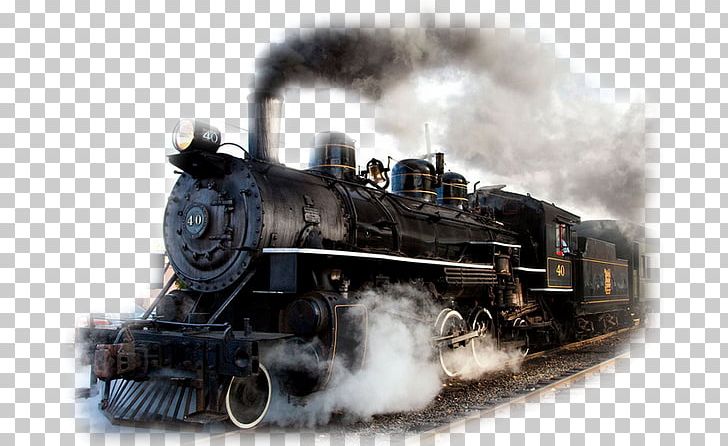 Train Rail Transport Valley Railroad Passenger Car Steam Locomotive PNG, Clipart, Automotive Engine Part, Auto Part, Diesel Locomotive, Engine, Locomotive Free PNG Download