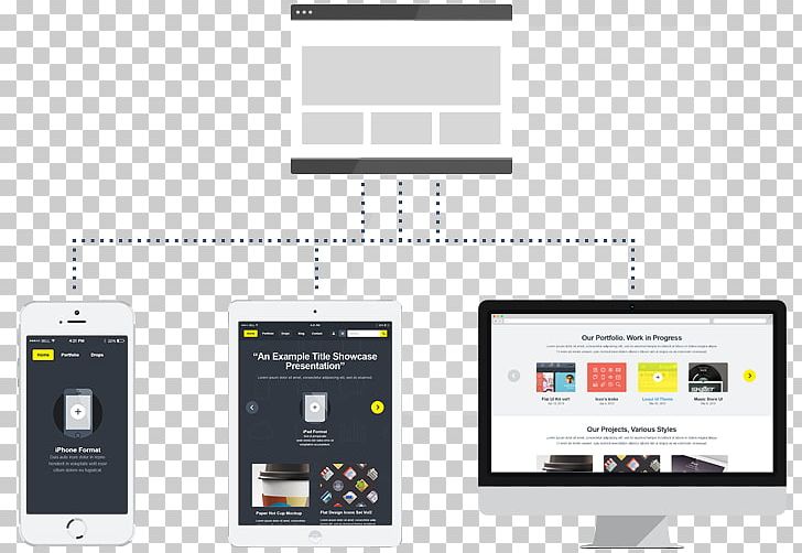 Responsive Web Design Mockup PNG, Clipart, Brand, Communication, Computer Icons, Electronics, Electronics Accessory Free PNG Download