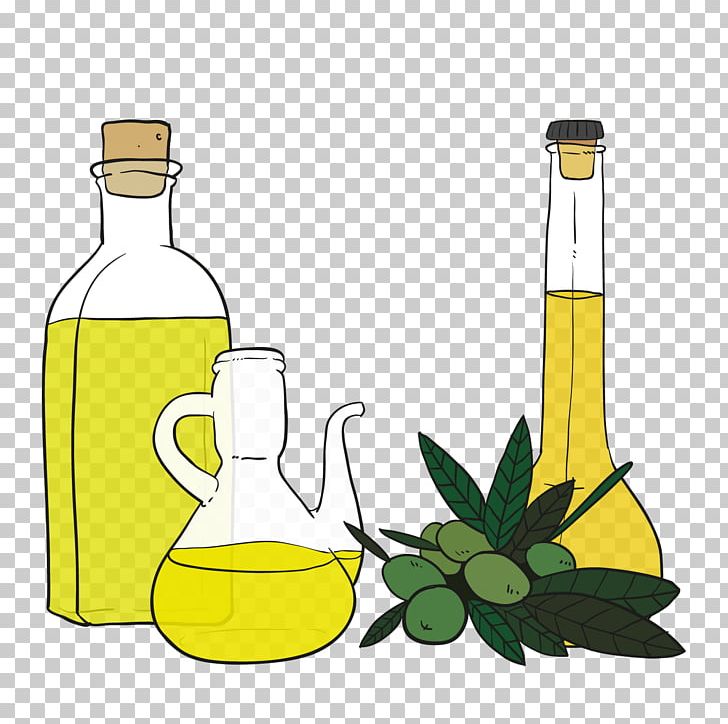 Soybean Oil Olive Oil Bottle PNG, Clipart, Bottle, Coconut Oil, Cooking Oil, Decoration, Drawing Free PNG Download