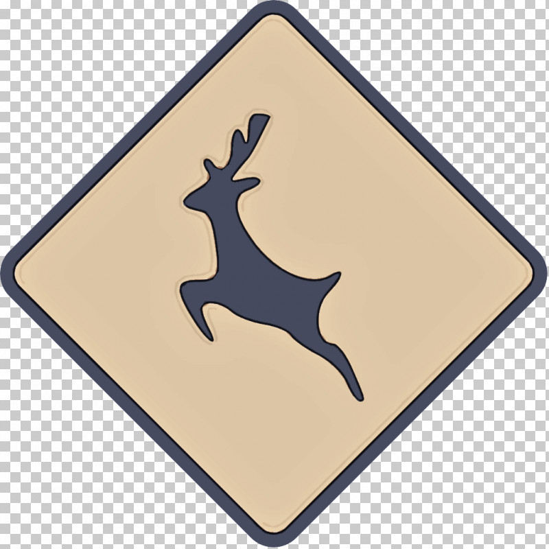 Reindeer PNG, Clipart, Deer, Reindeer, Sign, Signage Free PNG Download