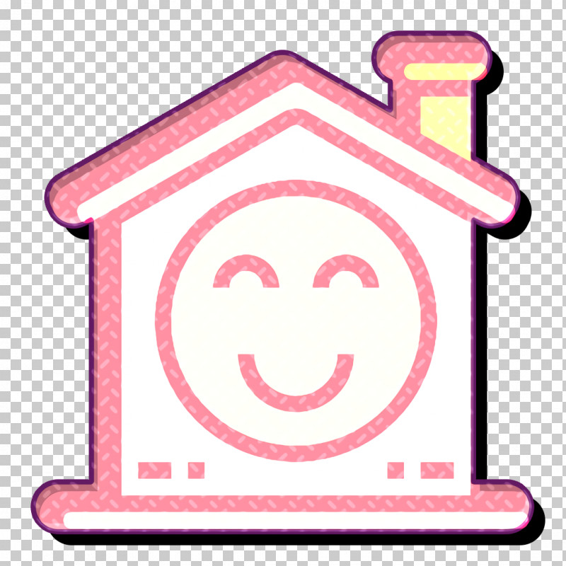 Home Icon Smile Icon PNG, Clipart, Home Icon, Pink, Smile Icon Free PNG Download