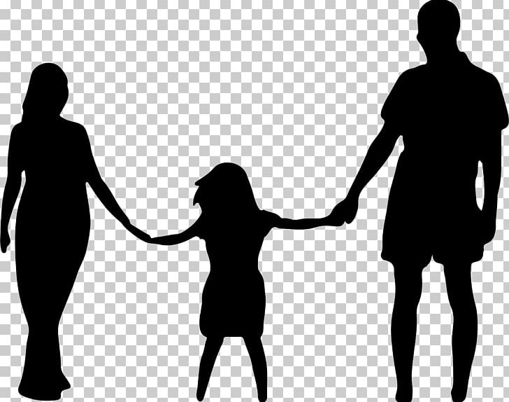 Mother Father Daughter Family PNG, Clipart, Black And White, Child, Clip Art, Communication, Conversation Free PNG Download