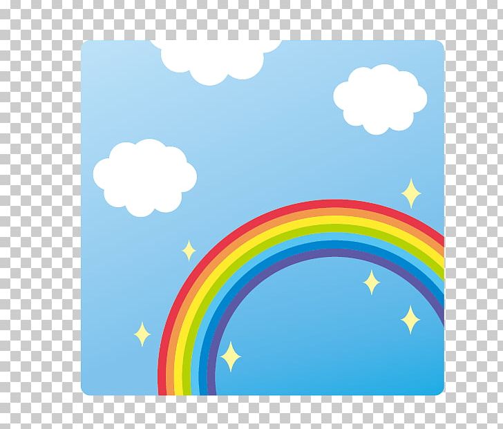 Rainbow Blue Sky Area PNG, Clipart, Blue, Cartoon, Cloud, Cloud Computing, Colorful Free PNG Download