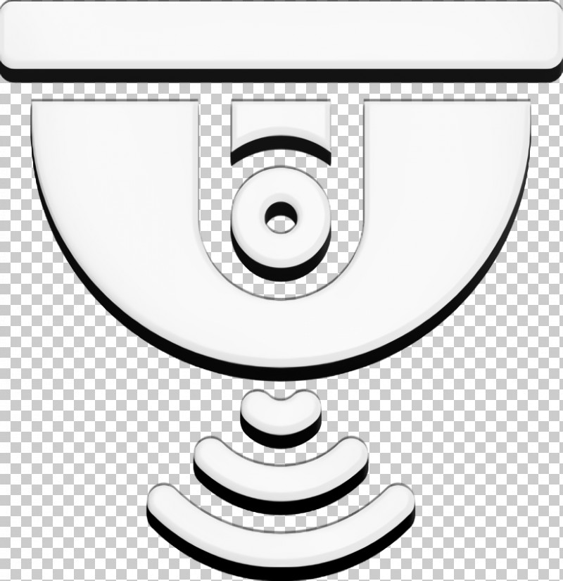 Cctv Icon Domotics Icon PNG, Clipart, Analytic Trigonometry And Conic Sections, Black, Black And White, Cctv Icon, Circle Free PNG Download