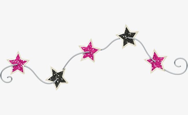 Pink Black Little Star Decoration PNG, Clipart, Background, Backgrounds, Banner, Black, Black Clipart Free PNG Download
