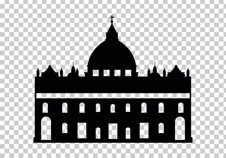 St. Peter's Basilica Sistine Chapel Church PNG, Clipart, Arch, Basilica, Black And White, Brand, Catholicism Free PNG Download