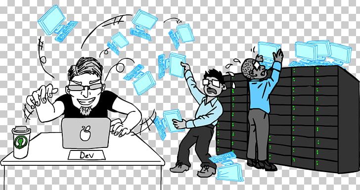 Cartoon DevOps Information Technology Software Deployment PNG, Clipart, Cartoon, Chargeback, Cloud Computing, Comics, Communication Free PNG Download