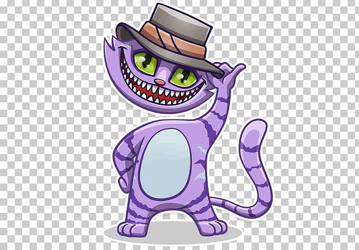 Cheshire Cat Sticker Telegram PNG, Clipart,  Free PNG Download