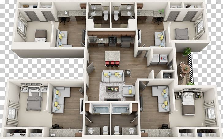 East Main Quarters Luxury Apartments House Studio Apartment Interior Design Services PNG, Clipart, 3 D, Apartment, Bedroom, East Main Street, Elevation Free PNG Download