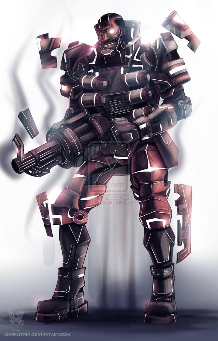 Team Fortress 2 Cyborg Robot Mercenary PNG, Clipart, Action Figure, Armour, Art, Cyborg, Deviantart Free PNG Download