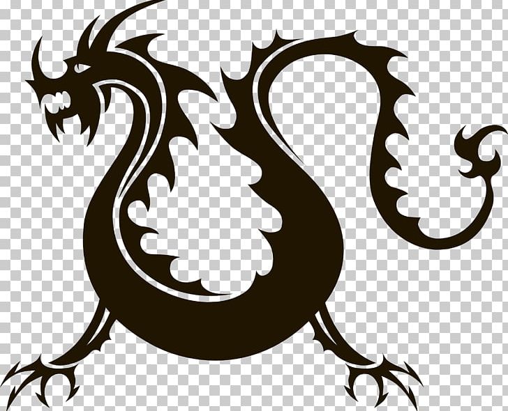 Chinese Dragon PNG, Clipart, Animals, Art, Black And White, Cartoon, China Free PNG Download