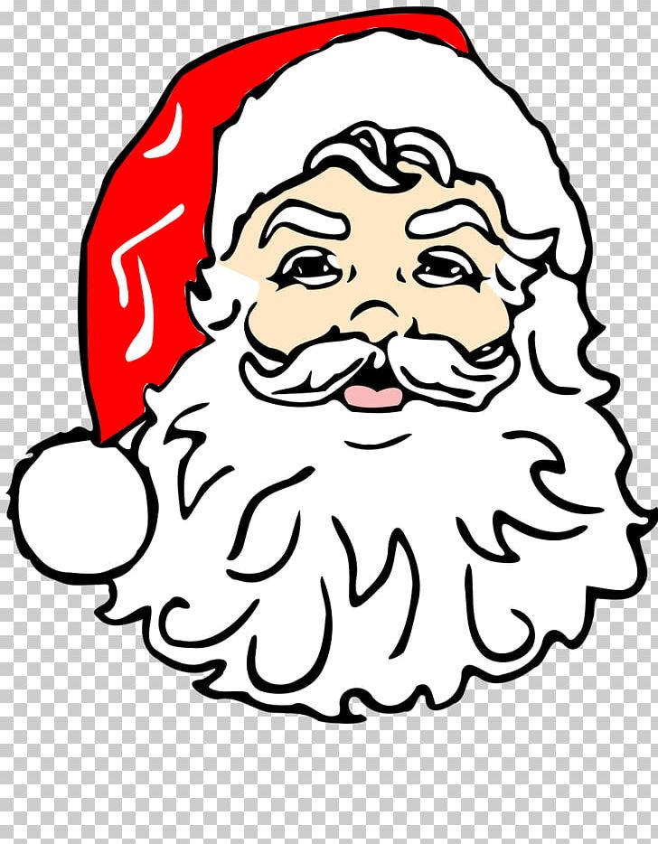 Santa Claus PNG, Clipart, Art, Artwork, Black And White, Christmas, Coloring Book Free PNG Download
