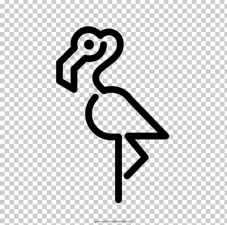Flamingos Drawing Coloring Book Beak Painting PNG, Clipart, 883, Area, Beak, Bird, Black And White Free PNG Download