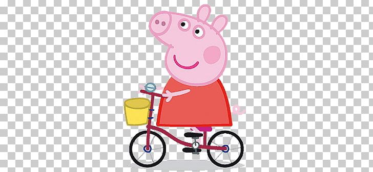 Peppa Pig On A Bike PNG, Clipart, At The Movies, Cartoons, Peppa Pig Free PNG Download