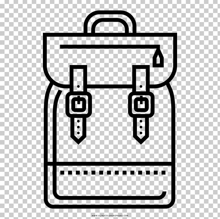 Drawing Backpack Coloring Book Travel PNG, Clipart, Angle, Area, Backpack, Black, Black And White Free PNG Download