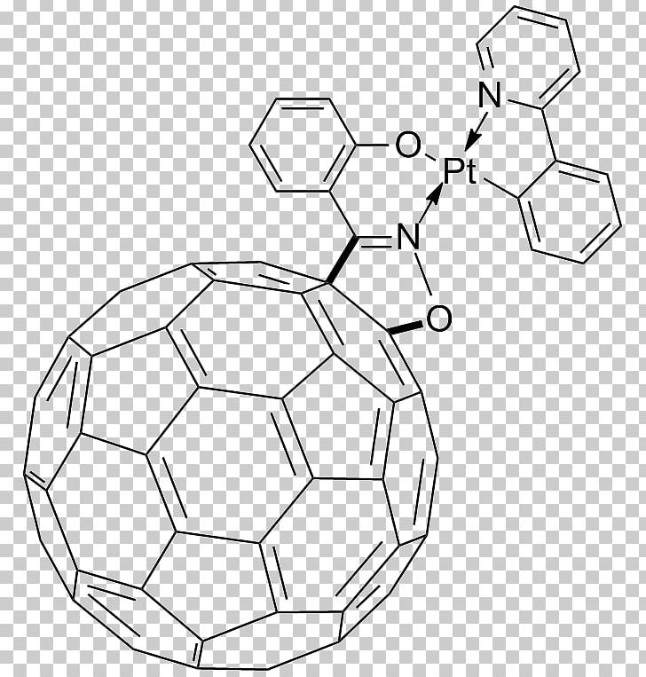 Transition Metal Fullerene Complex Buckminsterfullerene C70 Fullerene Ball PNG, Clipart, Area, Ball, Black And White, Buckminsterfullerene, C70 Fullerene Free PNG Download