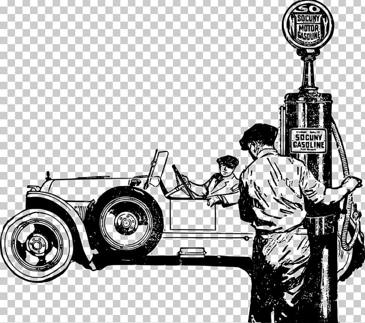 Classic Car Gasoline PNG, Clipart, Antique Car, Automotive Design, Automotive Tire, Black And White, Car Free PNG Download