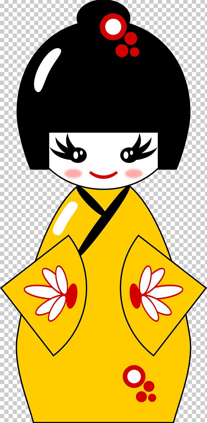 Japanese Dolls Kokeshi PNG, Clipart, Area, Art, Artwork, Black And White, Computer Icons Free PNG Download