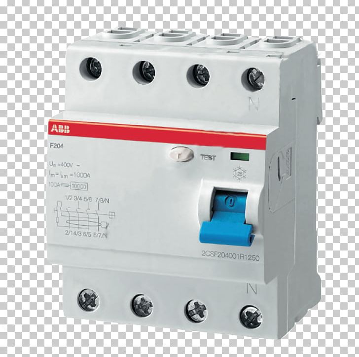 ABB Group ABB Components 2CSF204123R3950 Residual-current Device ABB 4 Pole Type AC Residual Current Circuit Breaker 2CSF204001R PNG, Clipart, Aardlekautomaat, Abb, Abb Group, Circuit Breaker, Circuit Component Free PNG Download