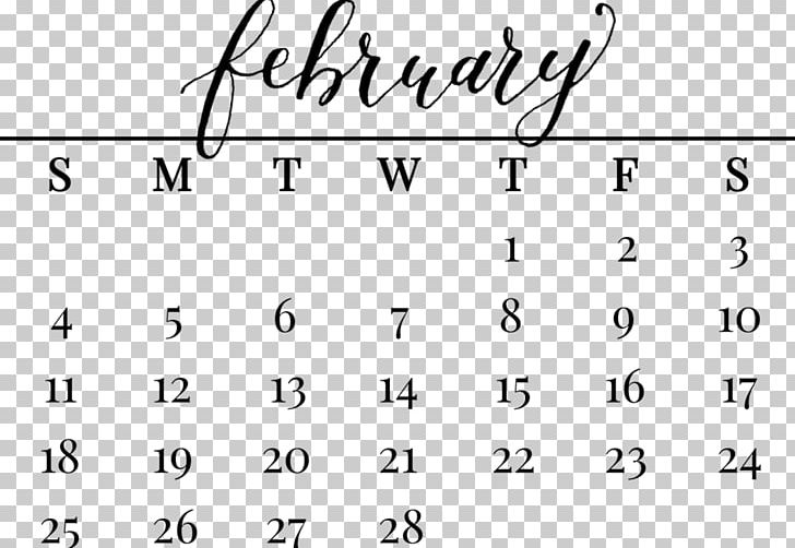 Calendar February Time PNG, Clipart, Angle, Area, Black And White, Brand, Calendar Free PNG Download