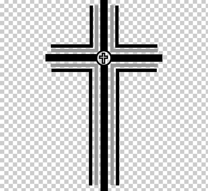 Christian Cross Obituary Funeral Director Julianabergstraße PNG, Clipart, Angle, Black And White, Christian Cross, Computer Icons, Cross Free PNG Download