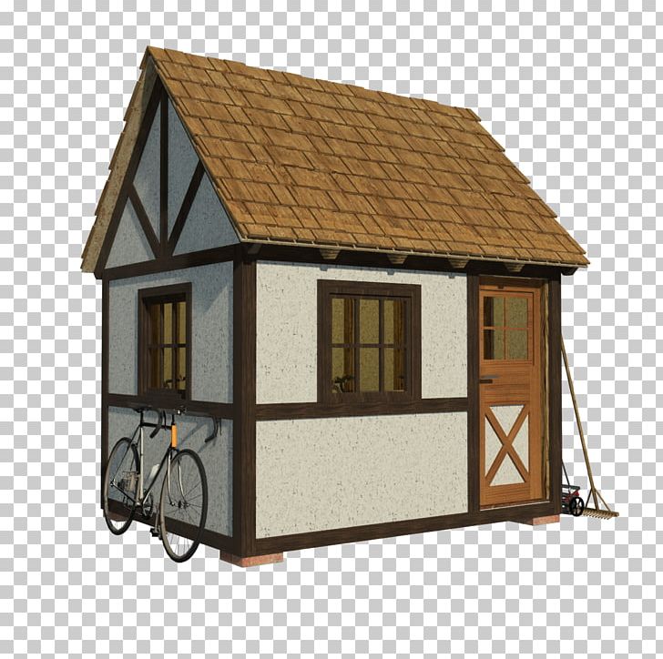 Shed Gable Roof Building Lean-to PNG, Clipart, Back Garden, Building, Door, Dormer, Facade Free PNG Download