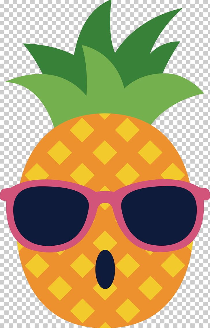 Pineapple Spectacles Glasses PNG, Clipart, Ananas, Bee, Broken Glass, Bromeliaceae, Champagne Glass Free PNG Download
