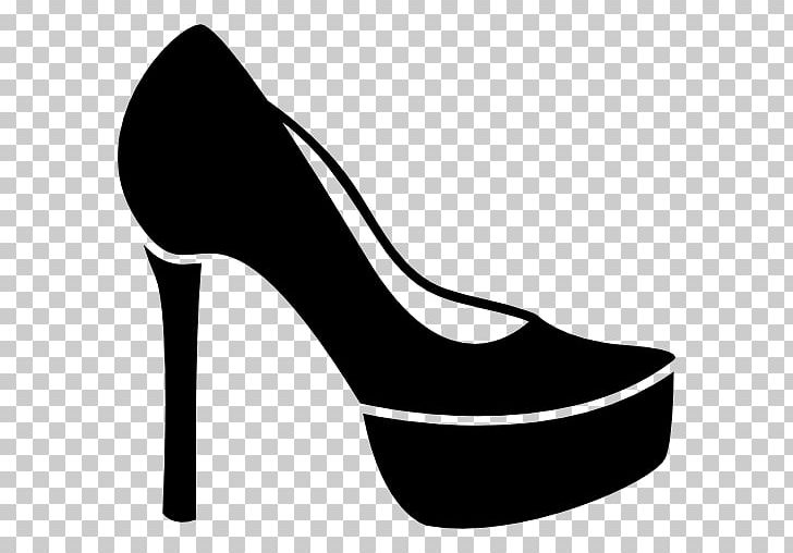 High-heeled Shoe Platform Shoe Fashion PNG, Clipart, Basic Pump, Black, Black And White, Computer Icons, Encapsulated Postscript Free PNG Download