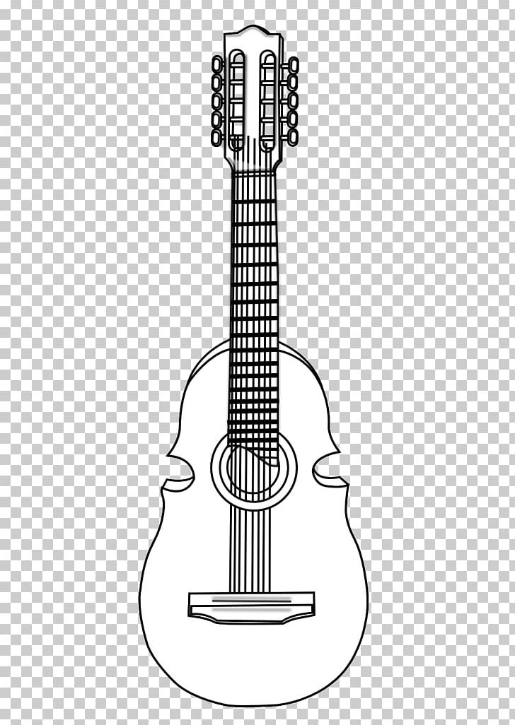 Guitar Musical Theatre Line Art Cuatro PNG, Clipart, Black And White, Cuatro, Guitar, Hardware Accessory, Line Free PNG Download
